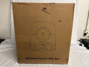 lot 102 image: CATLK Self Cleaning Cat Litter Box
