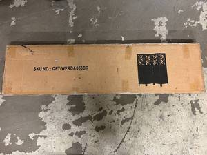 lot 145 image: Wooden Room Divider - Dark Brown