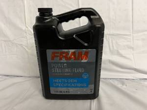 lot 157 image: Gallon Jug of Fram Power Steering Fluid