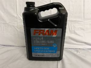 lot 158 image: Gallon Jug of Fram Power Steering Fluid