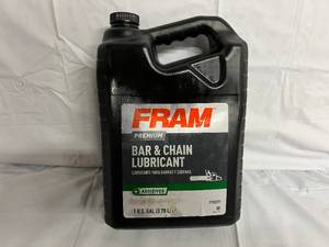 lot 174 image: Gallon of Fram Premium Bar & Chain Lubricant