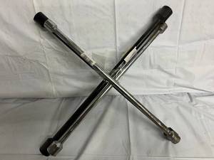 lot 179 image: 2 Different Sized 4 Way Lug Wrenches