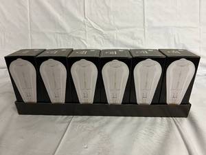 lot 181 image: 6 Packs of GE Vintage Style 60w Light Bulbs