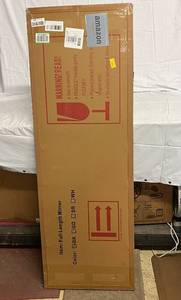 lot 193 image: HARRITPURE Full Length Mirror - 64 x 22 - Black