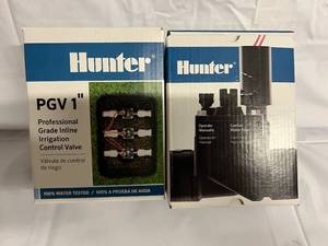 lot 269 image: 2 Hunter PGV 1 Professional Grade Inline Irrigation Control Valves