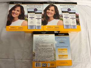 lot 241 image: 3 Boxes of Neutrogena Ultra Sheer Dry-Touch 55 SPF Sunscreen