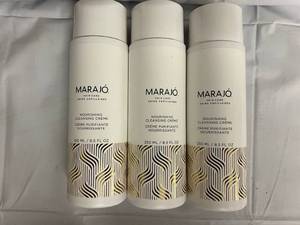 lot 110 image: 3 x 8.5oz Bottles of Marajo Nourishing Cleasing Creme