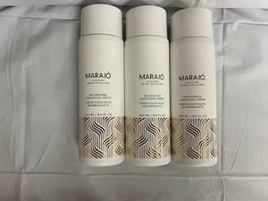 lot 111 image: 3 x 8.5oz Bottles of Marajo Nourishing Cleasing Creme