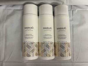 lot 112 image: 3 x 8.5oz Bottles of Marajo Nourishing Cleasing Creme
