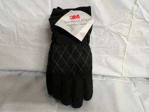 lot 71 image: 5 Pairs of Womens ML 3M Thinsulate Gloves - Black & Gray