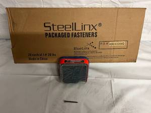 lot 285 image: 20 x 1lb Containers of SteelLinx Drywall Screws - #6 x 2