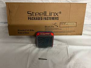lot 286 image: 20 x 1lb Containers of SteelLinx Drywall Screws - #6 x 2
