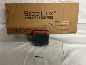 lot 287 image: 20 x 1lb Containers of SteelLinx Drywall Screws - #6 x 2