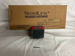 lot 290 image: 20 x 1lb Containers of SteelLinx Drywall Screws - #6 x 2