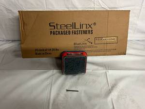 lot 292 image: 20 x 1lb Containers of SteelLinx Drywall Screws - #6 x 2