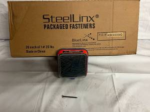 lot 297 image: 20 x 1lb Containers of SteelLinx Drywall Screws - #6 x 2