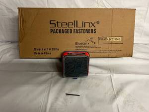 lot 298 image: 20 x 1lb Containers of SteelLinx Drywall Screws - #6 x 2