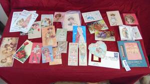lot 10 image: Advertising Calendar, Advertising Paperwork, Postcards