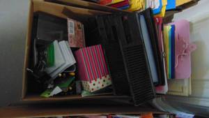 lot 28 image: 2 - Boxes of Office Supplies