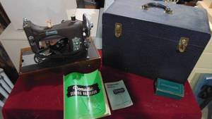 lot 80 image: Domestic Sewing Machine
