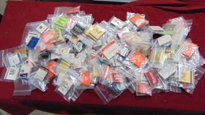 lot 94 image: Lot of Match Books