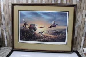 lot 3 image: Evening Surprise 959 960 Terry Redlin