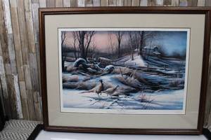 lot 4 image: Rusty Refuge IV  591960 Terry Redlin print