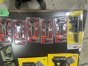 TABLE FULL OF DOOR HARDWARE