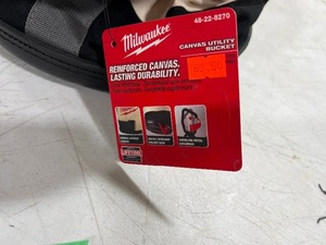 MILWAUKEE CANVAS UTILITY BUCKET 48-22-8270