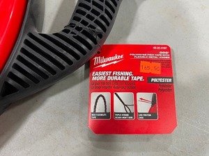 MILWAUKEE 200 POLYESTER FISH TAPE WITH FLEXIBLE METAL LEADER 48-22-4197