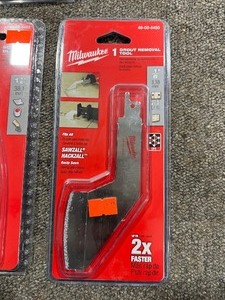 MILWAUKEE SCRAPER BLADES AND GROUT REMOVER FOR SAWZALL