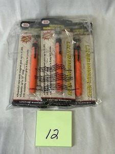 (5) New Illinois Industrial Tools Telescoping Magnetic Pick Up Tools