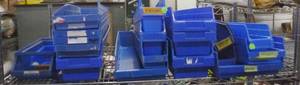 Lot of 19 bins