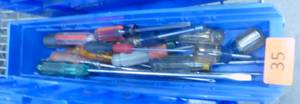 lot of screwdrivers