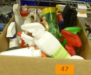 2 boxes full of cleaner for home, auto