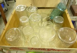 Canning Jars various sizes