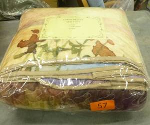 New Lords Prayer Quilt (king size) and pillow shams