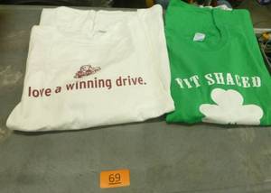 2 new Mens 2XL tshirts