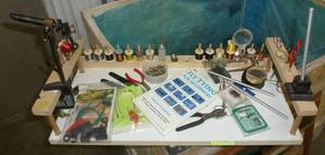 Learn to tie your own fly fishing tackle