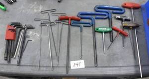 Lot of hex wrenches