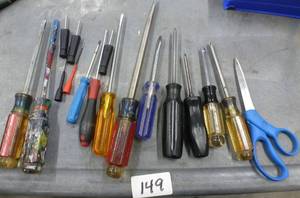 lot of screwdrivers