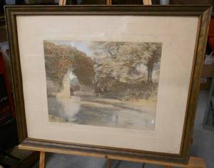 Vintage Below the Arches by Wallace Nutting print