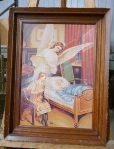 Vintageantique angel print