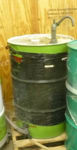 Barrell of Hangsterfers 5080, general machining vegetable based non toxic semi-synthetic coolant