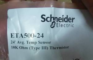 2 New Schneider Electric ETA500-24 Avg Temp Sensors