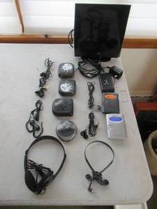 lot 67 image: Lot of Sony Walkmans and headphones. Not Tested.