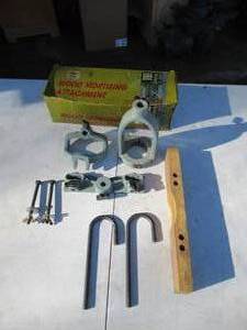 lot 157 image: Vintage wood Mortising Attachment in box.