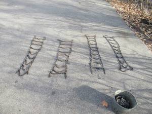lot 201 image: 2 Pair of Tire Chains & Spare parts