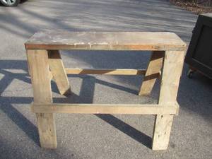 lot 210 image: Large Saw Horse.