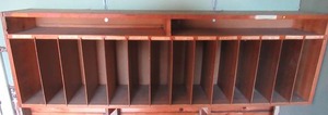 lot 222 image: Wall Shelf 5w x 11 d x 19 ht
